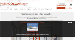 Desktop Screenshot of paracolgar.com